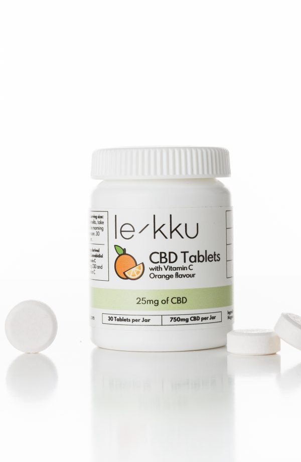 750mg CBD Tablets (25mg/tablet)